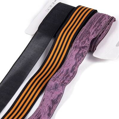 9Pcs 3 Styles Halloween Polyester & Polycotton Ribbons Sets