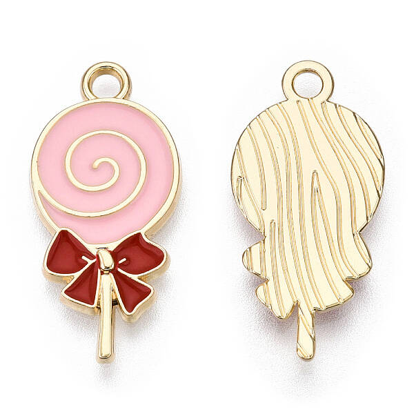 Alloy Enamel Pendants