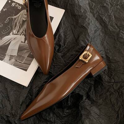 CHIKO Itzel Pointy Toe Block Heels Pumps Shoes