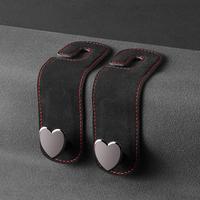 Heart Shaped Car Seat Headrest Hook, Creative Car Seat Headrest Hook Organizer, Car Essentials, Car Backseat Organizer, Car I...