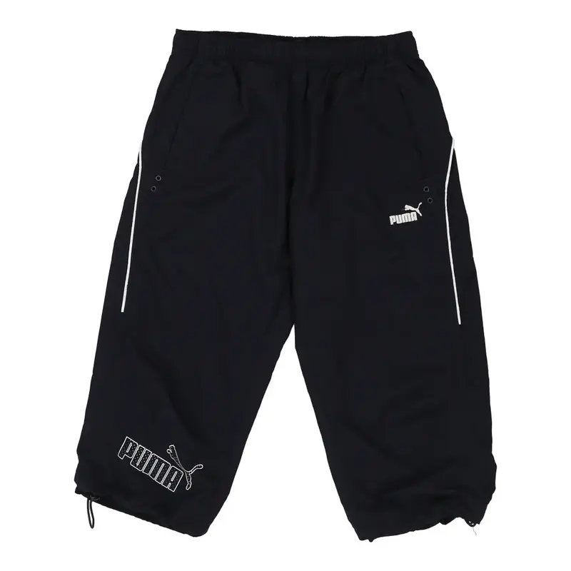Puma Tracksuit - Small Navy Nylon