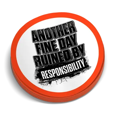 Responsibility -  Hard Hat Decal