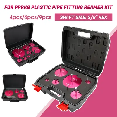Areyourshop Mechanical Tool Set - Professional Plastic Pipe Reamer Kit for 1/2\
