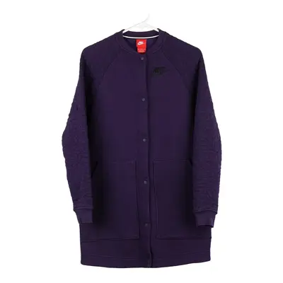 Nike Oversized Fleece - Medium Purple Cotton