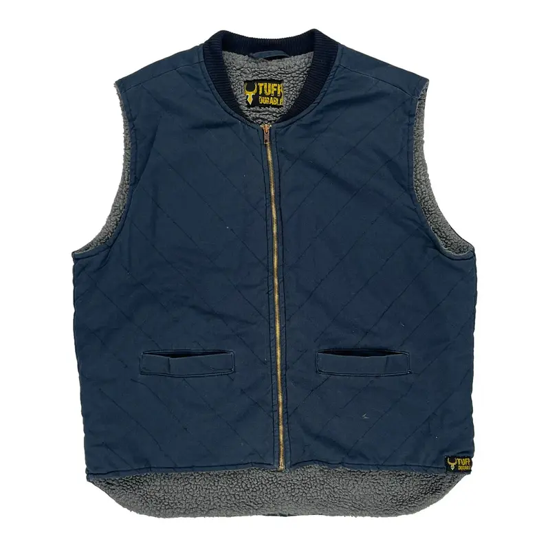 Tuff Gilet - XL Navy Polyester Blend