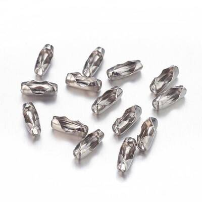 Tarnish Resistant 304 Stainless Steel Ball Chain Connectors