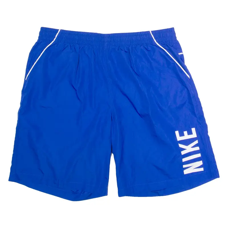 NIKE Mesh Lined Mens Swimming Shorts Blue 2XL W36