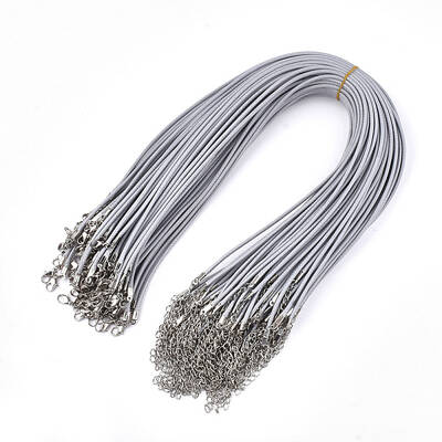 Waxed Cord Necklace Making