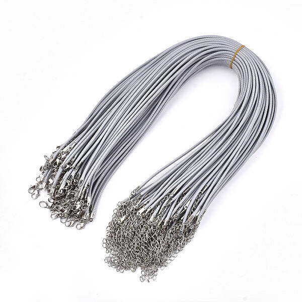 Waxed Cord Necklace Making