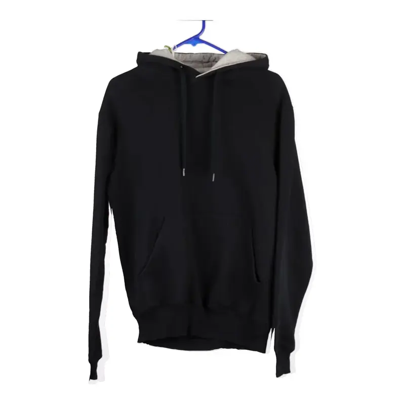 Champion Hoodie - Small Black Cotton Blend
