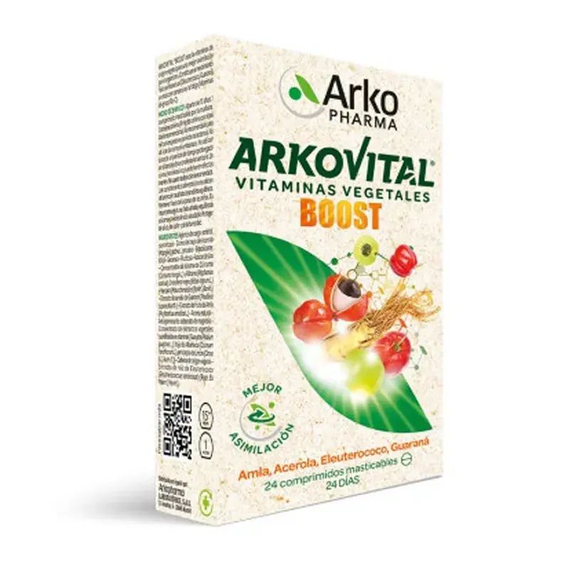 Arkopharma Arkovital Boost 24 compresse Masticabili