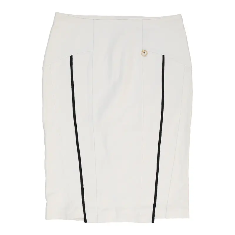 Cavalli Class Skirt - 30W UK 10 White Wool