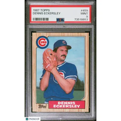 Dennis Eckersley PSA 1987 Topps Baseball #459 9 73518653