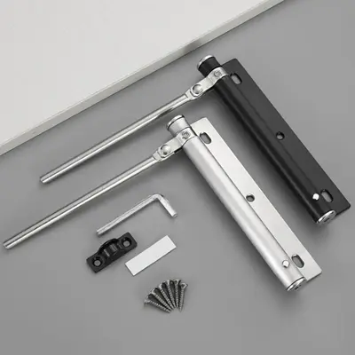 Stainless Steel Door Closer, Adjustable Door Closer with Screw Accessories, Automatic Door Closer, Door Hardware for Home Use
