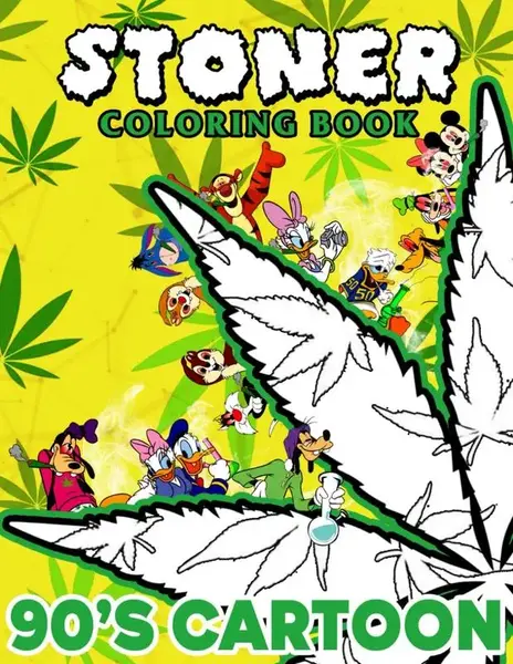 Stoner Coloring Book: 40+ Trippy Pages for Relaxation - Unique Gift for Weed Enthusiasts