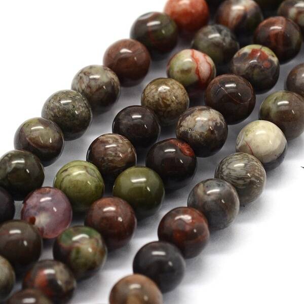 Natural Ocean Agate/Ocean Jasper Beads Strands