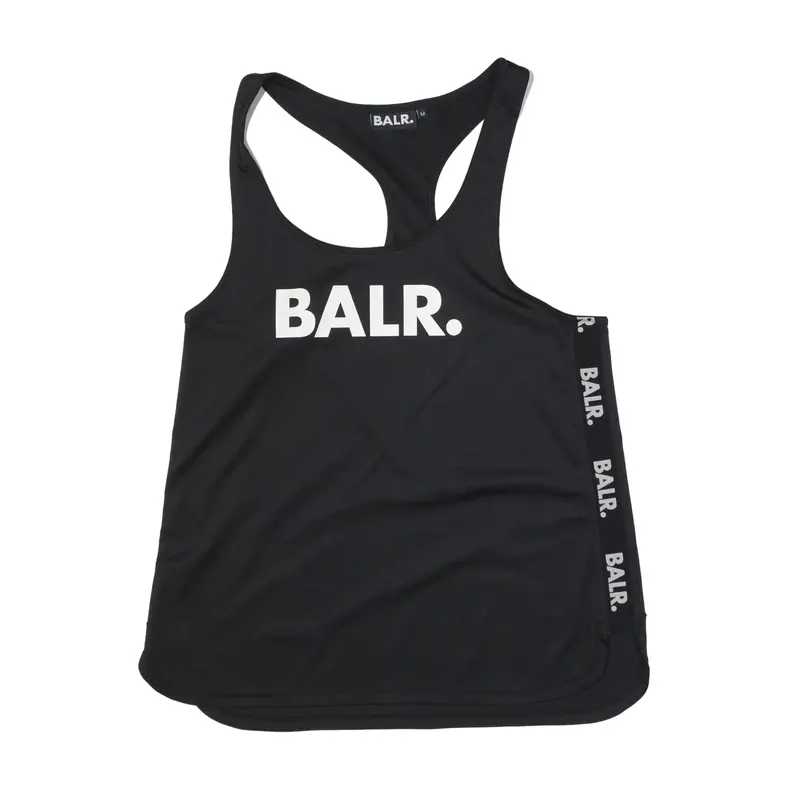 BALR. Sports Training Vest Black Sleeveless Womens M