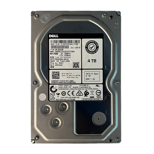 0F26930 HGST 4TB 6Gb/s SATA 7200 3.5-inch 128MB Hard Drive