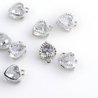 Heart Alloy Charms