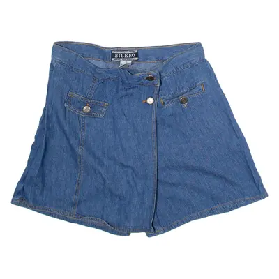 BOLERO Womens Casual Shorts Blue M W28
