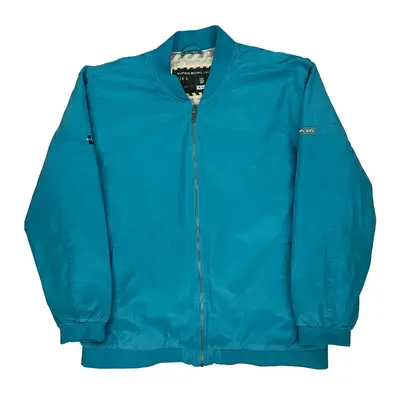 Super Bowl Lvi Nfl Bomber Jacket - 2XL Blue Cotton Blend