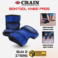 Bon Tool Knee Pads (Blue) | Heavy-Duty Knee Pads for Work | Ultimate Comfort, Support for Prolonged Use | Construction, Garde...