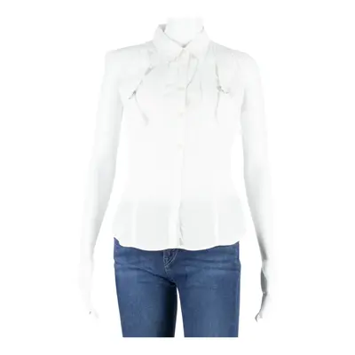 ARMANI EXCHANGE Womens Blouse White M