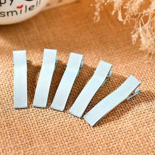 Iron Alligator Hair Clips Findings