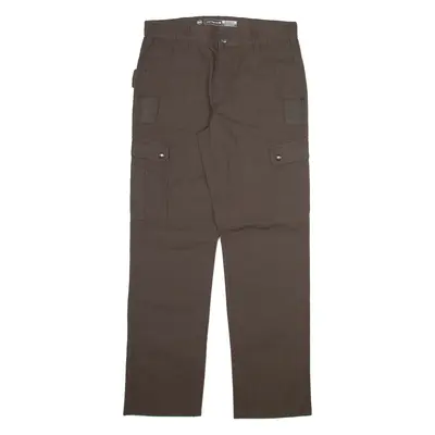 CARHARTT Carpenter Workwear Mens Trousers Grey Relaxed Straight W32 L32
