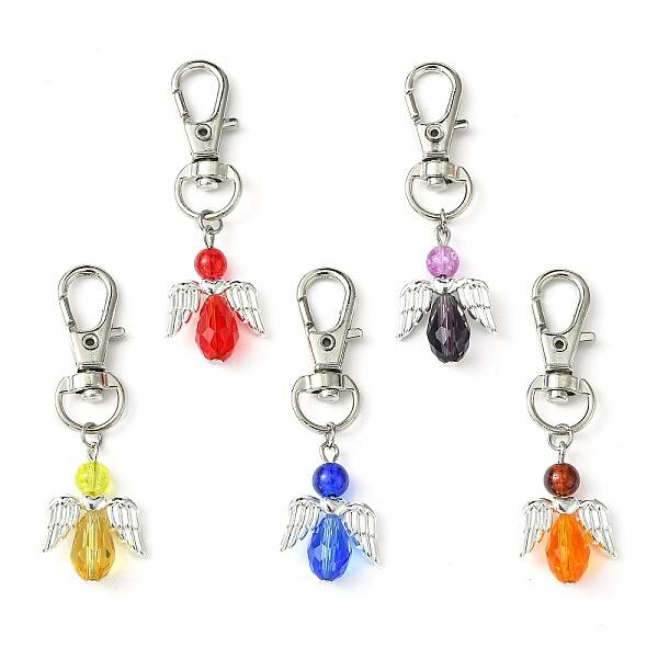 Angel Glass Pendant Decoration