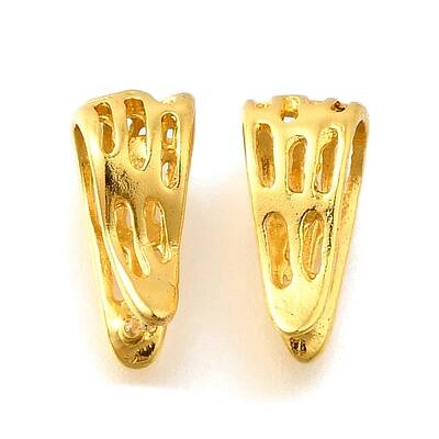 Hollow Brass Snap on Bails