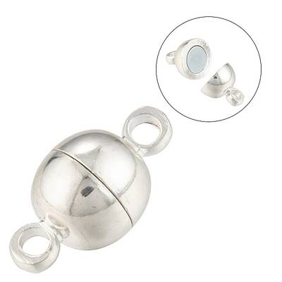 Brass Magnetic Clasps with Loops