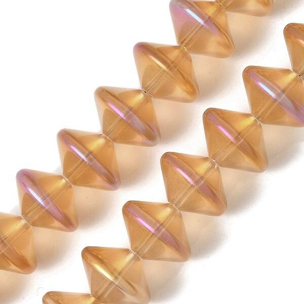 Electroplate Glass Beads Strands