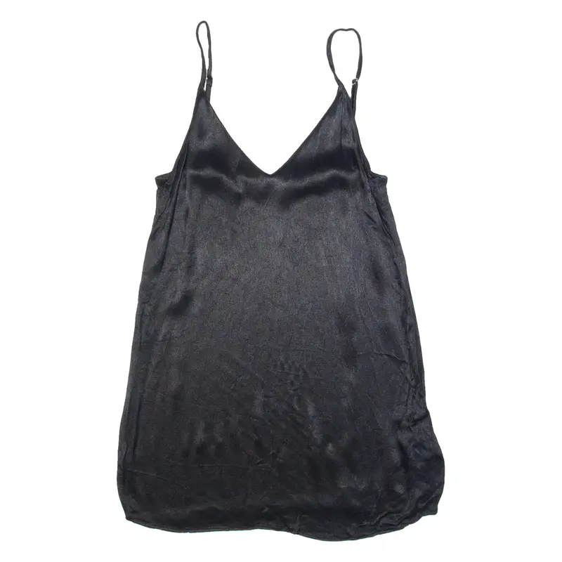 ZARA TRAFALUC Womens Camisole Top Black V-Neck Sleeveless Viscose S