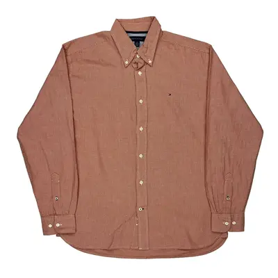 Tommy Hilfiger Shirt - Medium Brown Cotton