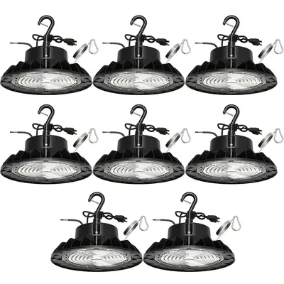Garvee UFO Led High Bay Light, High Bay Led Shop Light 5000K Daylight, 150W, 25000 Lm, Dimmable 1-10V, Ip65 Waterproof, High ...