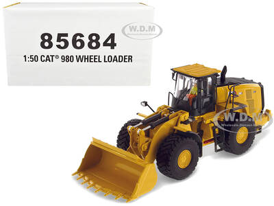 CAT Caterpillar 980 Wheel Loader Yellow with Operator \