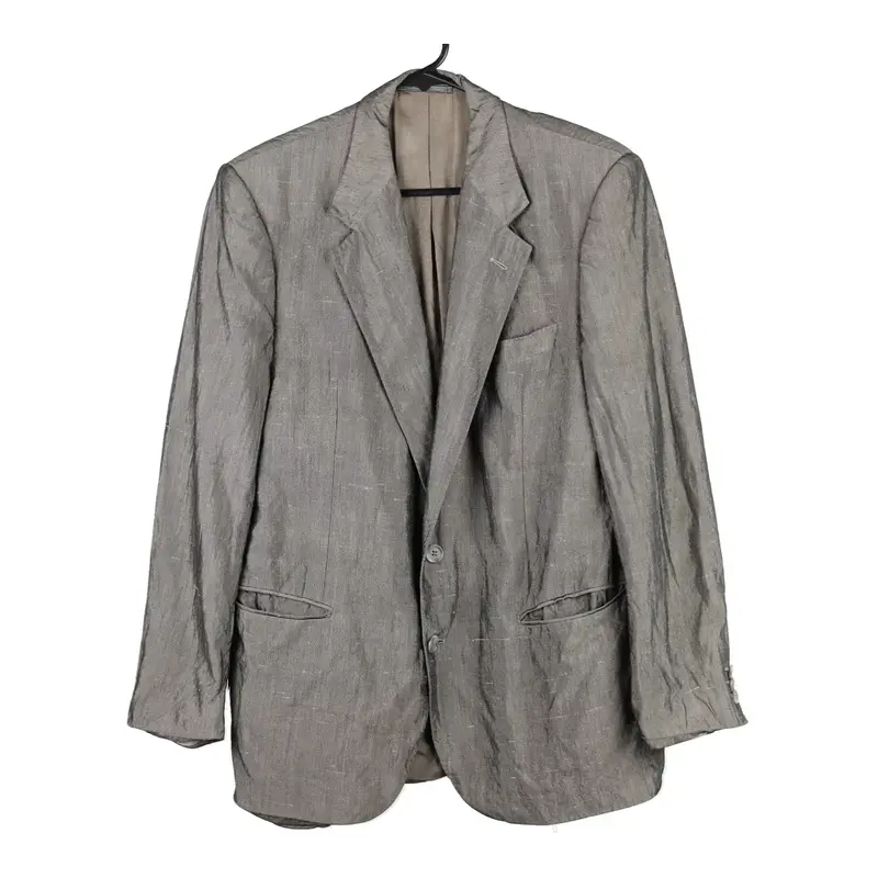 Duca D'Alba Blazer - Large Grey Silk