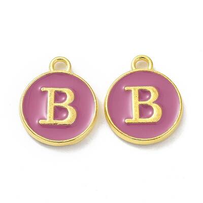 Golden Plated Alloy Enamel Charms