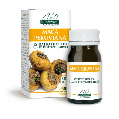 Dr Giorgini Peruvian Maca Titrated Extract 60 Tablets of 500mg - 30g
