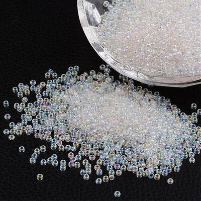 12/0 Grade A Round Glass Seed Beads