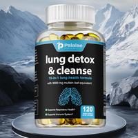 Pslalae Mullein Leaf Supplement Capsules - 15-in-1 Lung Formula - 3000 mg of Mullein Leaf per Serving - 60/120 Capsules/Bottl...