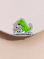 Cartoon Dinosaur Design Brooch, Cute Badge for Clothing, Hats, Backpacks, Fashion Accessories for Men & Women, Gift for Frien...