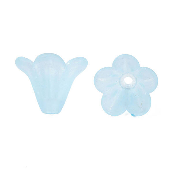 Frosted Acrylic Beads