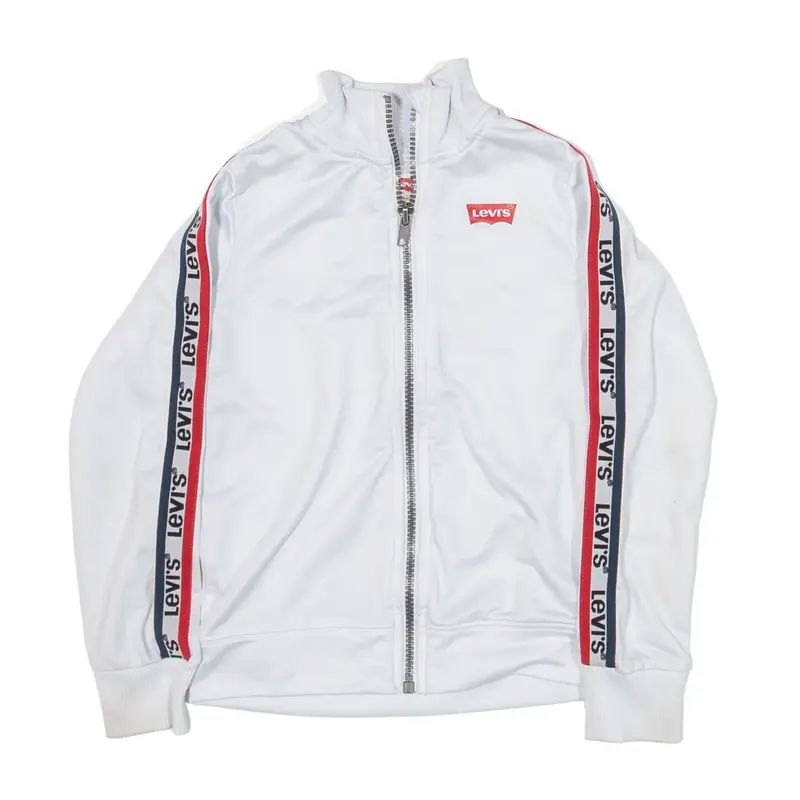 LEVI'S Track Jacket White Girls 5-6 Years