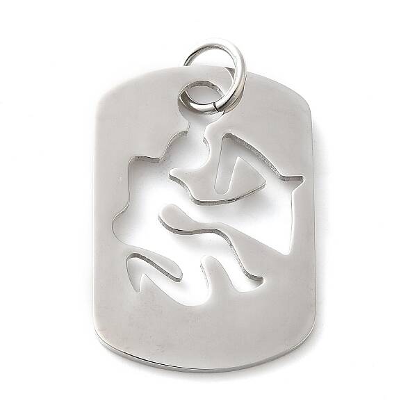 Non-Tarnish Hollow 304 Stainless Steel Pendants