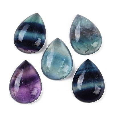 Natural Colorful Fluorite Cabochons