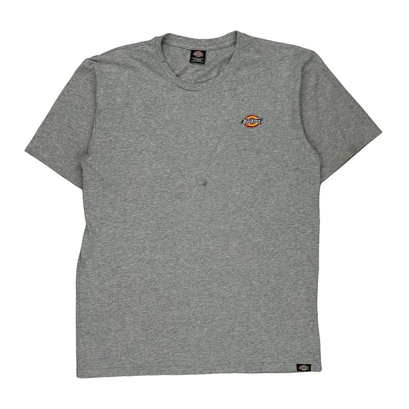 Dickies T-Shirt - XL Grey Cotton