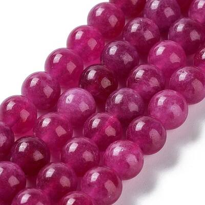 Dyed Natural Malaysia Jade Beads Strands