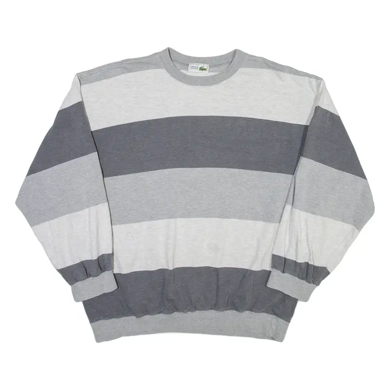 LACOSTE Mens Sweatshirt Grey L